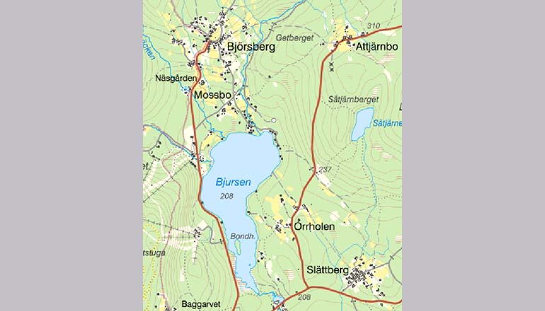 Karta över Björsberg, Vill du veta mer detaljer kan du ringa vår kundtjänst
