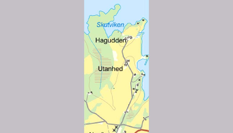 Karta över Hagudden, Vill du veta mer detaljer kan du ringa vår kundtjänst