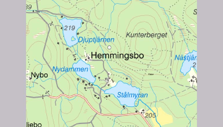 Karta över Hemmingsbo, Vill du veta mer detaljer kan du ringa vår kundtjänst