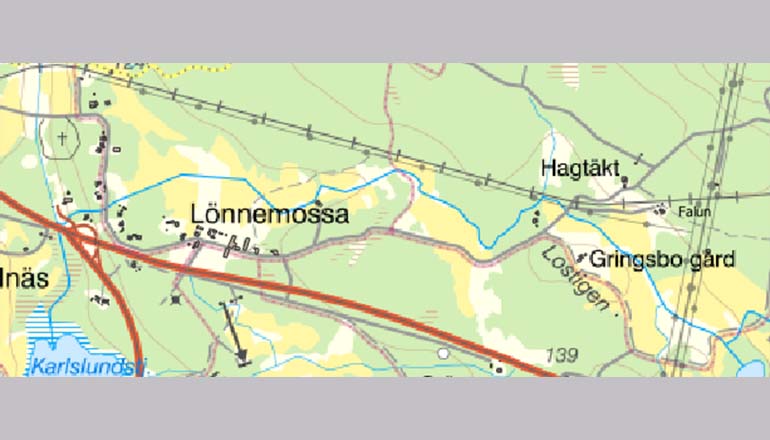 Karta över Lönnemossa, Vill du veta mer detaljer kan du ringa vår kundtjänst